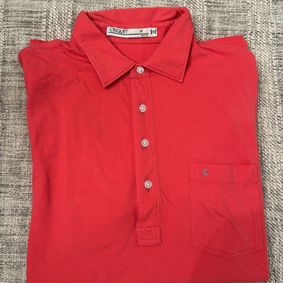 Criquet Organic Cotton Slim Fit Polo M - Picture 4 of 4